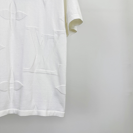 ルイヴィトンLouis Vuittonスーパーコピージャカード&middot;ニット 半袖 Tシャツ