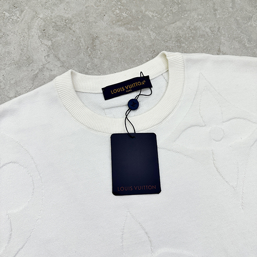 ルイヴィトンLouis Vuittonスーパーコピージャカード&middot;ニット 半袖 Tシャツ