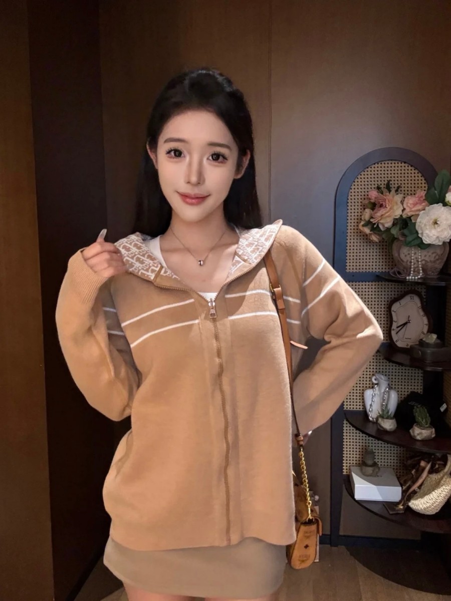 ディオール スーパーコピーレディース ジャケット 春 ツイード ジャンパー