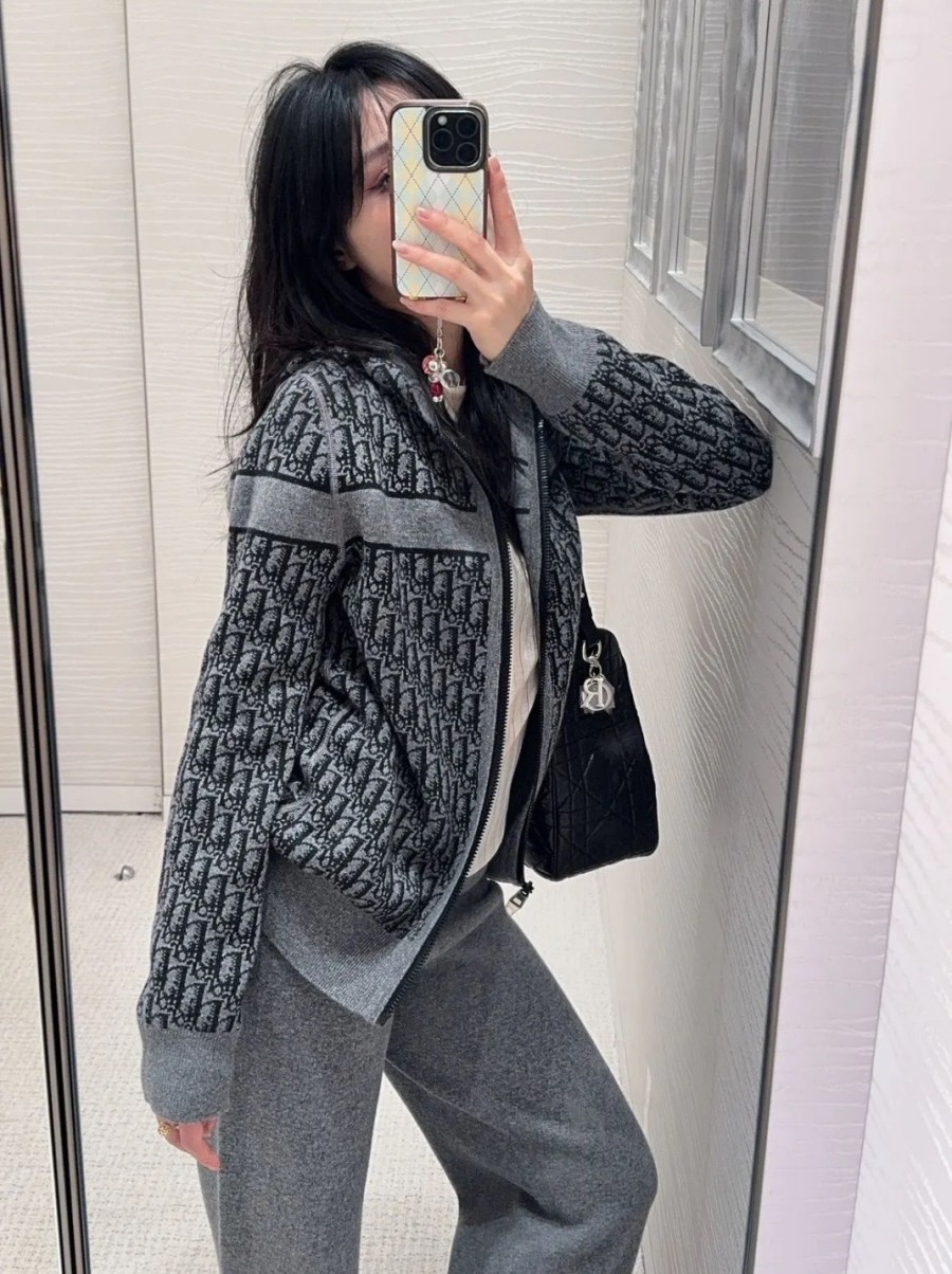 ディオール スーパーコピーレディース ジャケット 春 ツイード ジャンパー