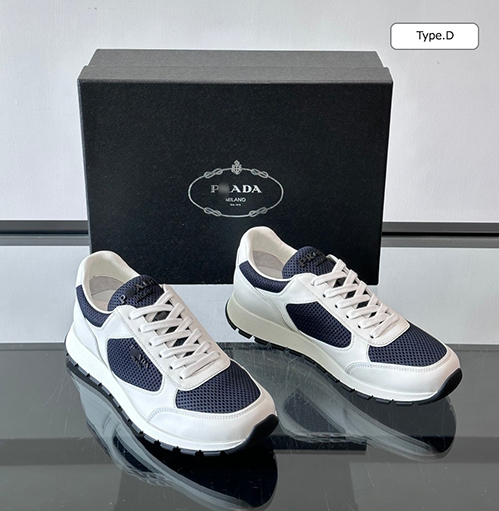 プラダ スーパーコピーメンズ プラックス 2.0 リナイロン＆スエード スニーカー