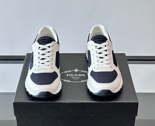 プラダ スーパーコピーメンズ プラックス 2.0 リナイロン＆スエード スニーカー