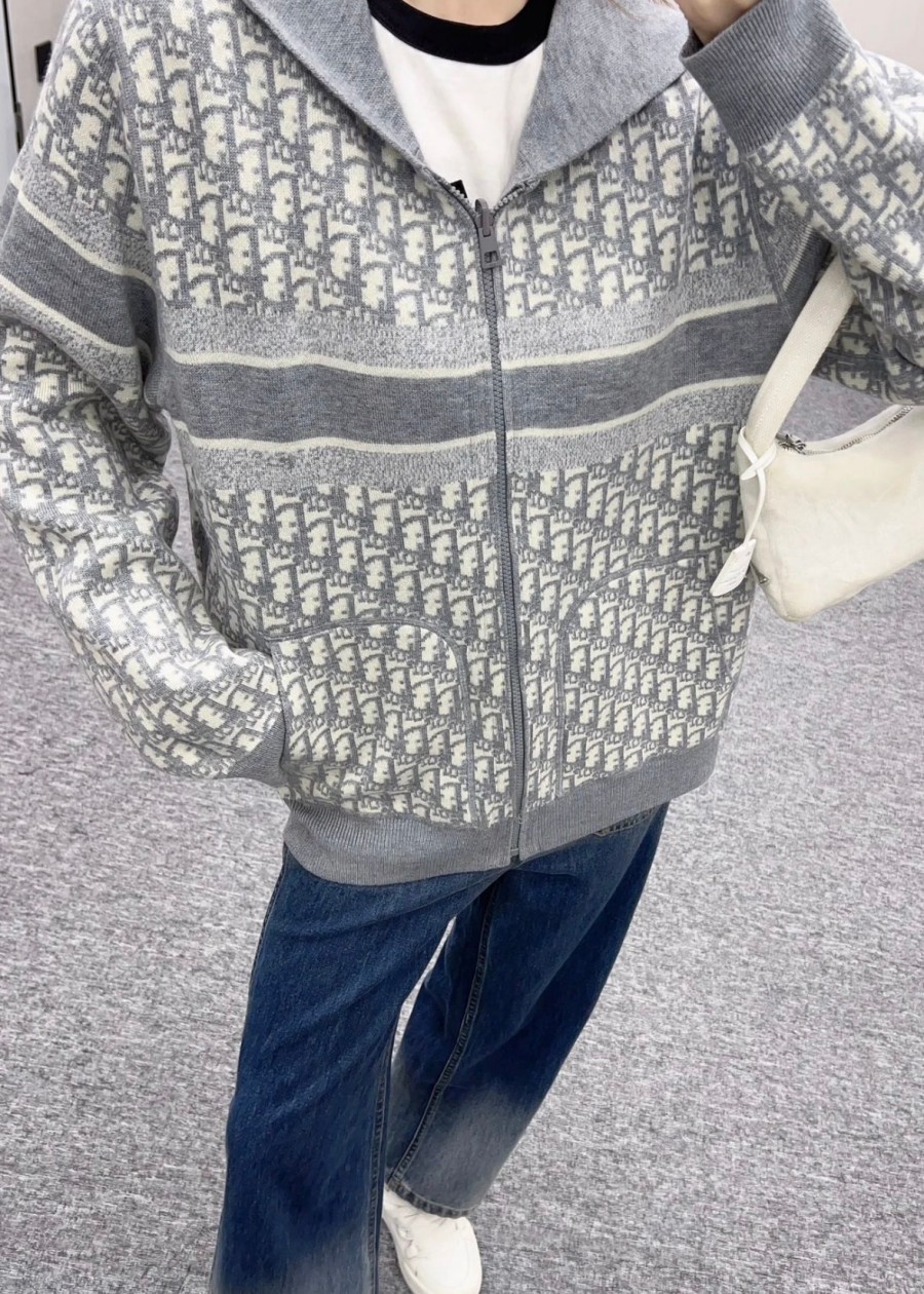 ディオール スーパーコピーレディース ジャケット 春 ツイード ジャンパー