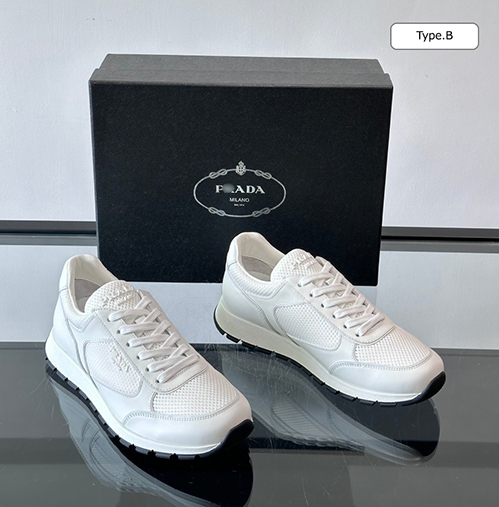 プラダ スーパーコピーメンズ プラックス 2.0 リナイロン＆スエード スニーカー