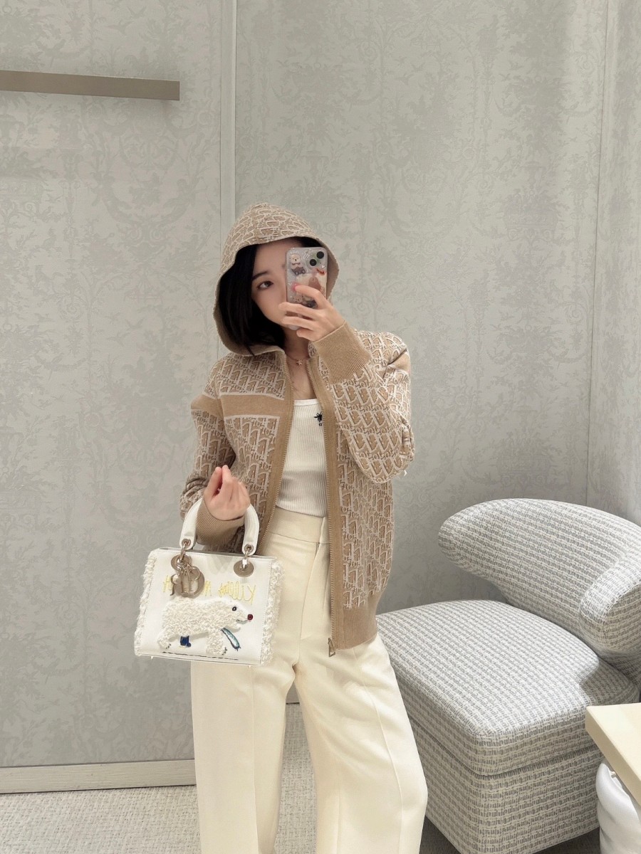 ディオール スーパーコピーレディース ジャケット 春 ツイード ジャンパー