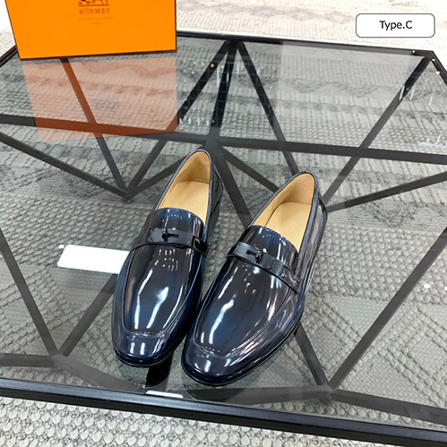 エルメスメンズ シューズ足にフィットしやすい美しいラスト（木型）設計