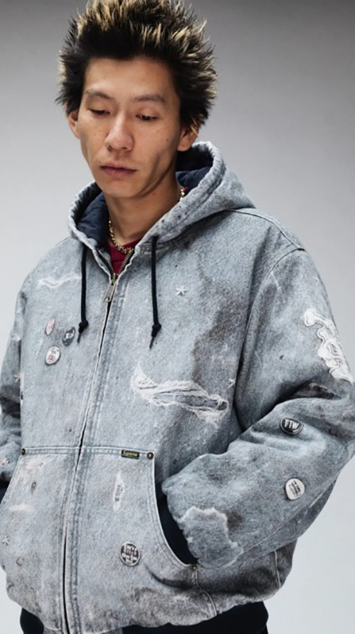 シュプリームシンプルなジャケット