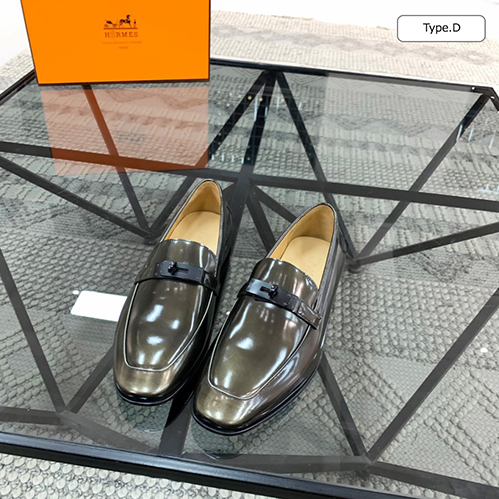 エルメスメンズ シューズ足にフィットしやすい美しいラスト（木型）設計