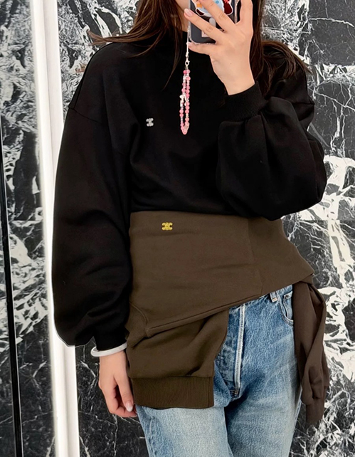 セリーヌスーパーコピーレディース 長袖ミニマルデザインが魅力