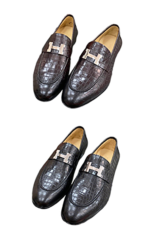 エルメスメンズ シューズ足にフィットしやすい美しいラスト（木型）設計