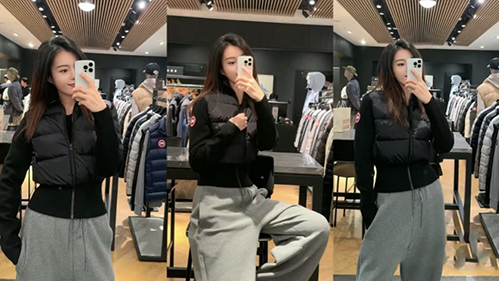 カナダグースレディース向けダウンジャケット