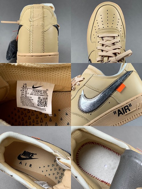 ナイキ &times; オフホワイト メンズスニーカースポーティー