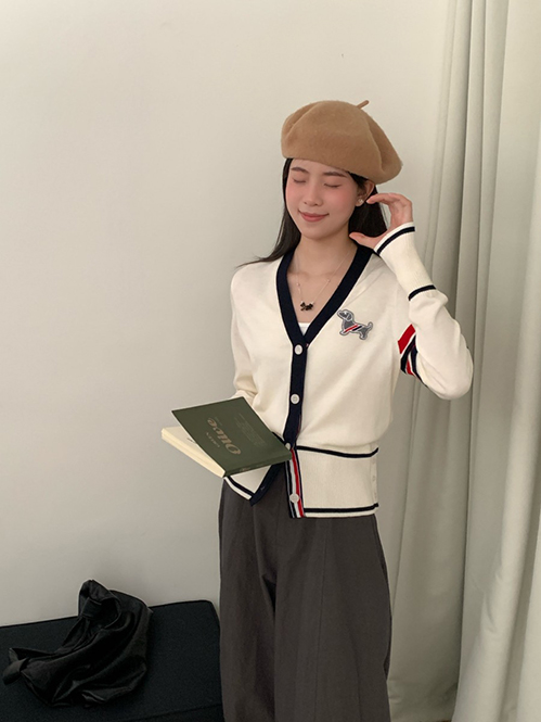 トム ブラウンスーパーコピーレディース向けニットカーディガン