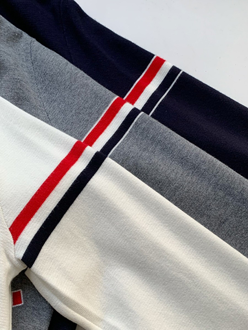 トム ブラウンスーパーコピー レディース ニットカーディガントリコロールライン