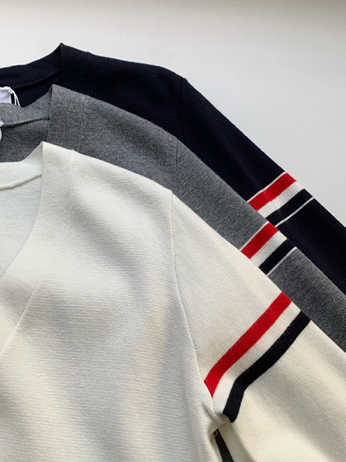 トム ブラウンスーパーコピー レディース ニットカーディガントリコロールライン