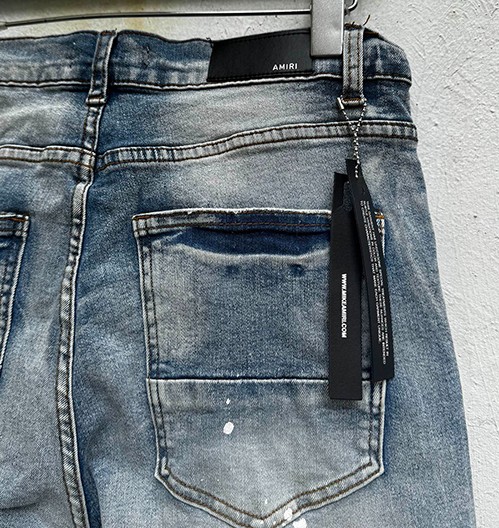 アミリ スーパーコピーデニムパンツダメージ加工