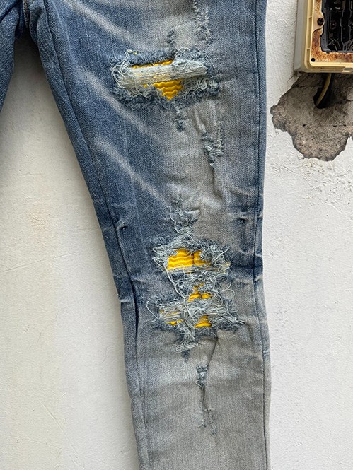 アミリスーパーコピー デニムパンツ破れデザイン