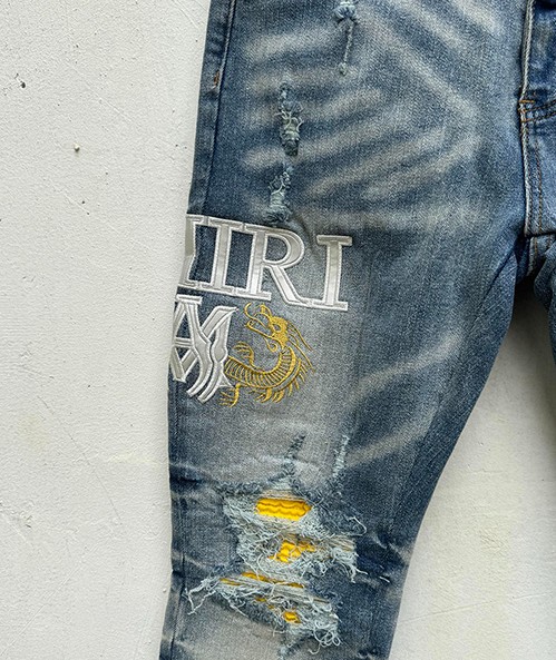 アミリスーパーコピー デニムパンツ破れデザイン