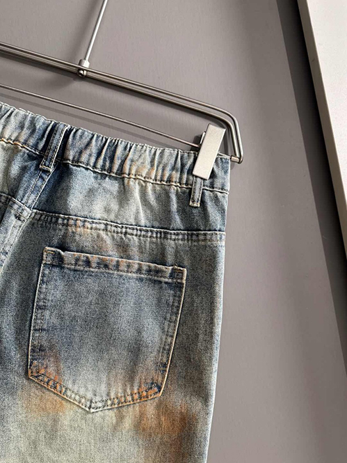 フェンディ スーパーコピーデニムパンツダメージ加工