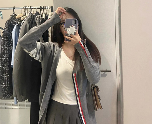 トム ブラウンスーパーコピー レディース ニットカーディガン日常使いからきれい