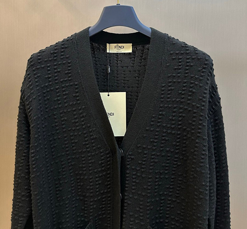 フェンディスーパーコピー ニットカーディガンカジュアルデザイン