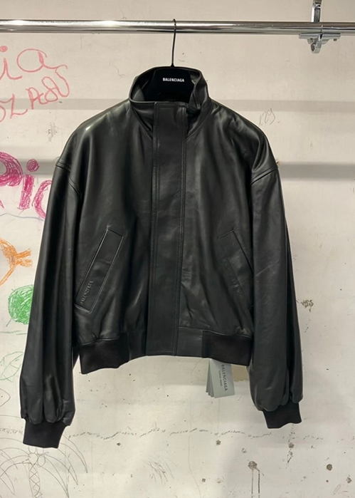 バレンシアガスーパーコピー レザージャケット アウターラムレザー