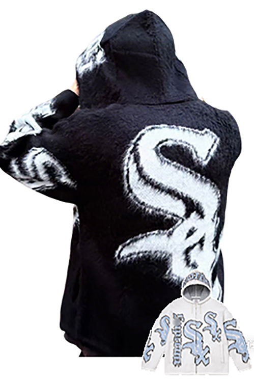 シュプリームスーパーコピー ニットフードジャケット パーカートリート