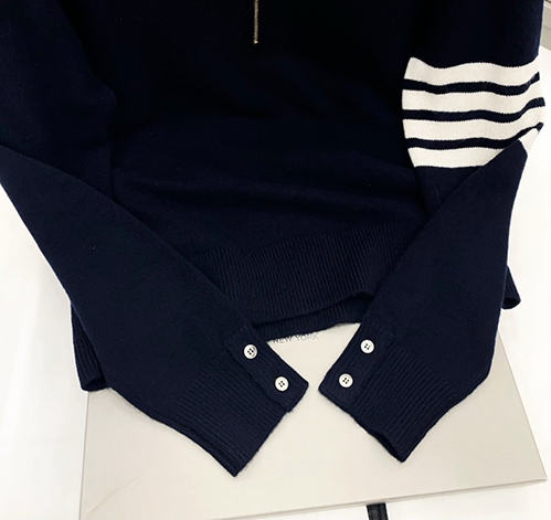 トム ブラウンスーパーコピー レディース ニットセーター三本線アームバンド