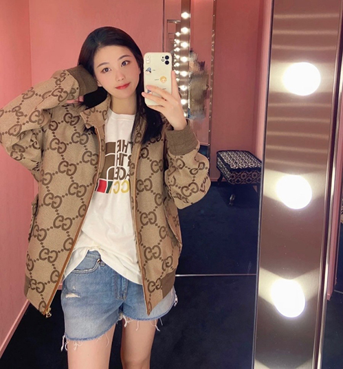 グッチ ジャンボGG キャンバス ジャケット