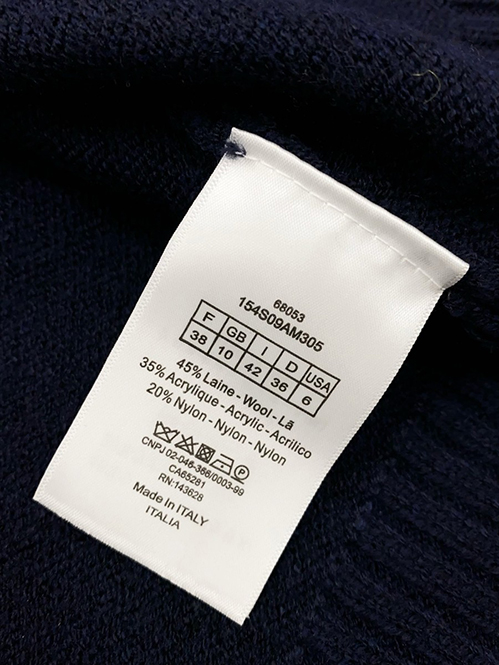 ディオール レディース ニットジャケット アウター暖かさ