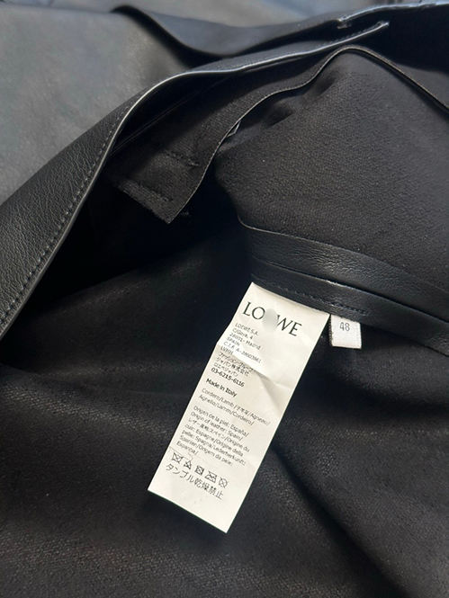 ロエベ スーパーコピーレザージャケット アウター合皮素材