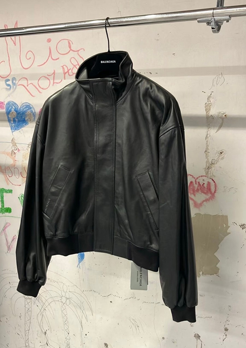 バレンシアガスーパーコピー レザージャケット アウターラムレザー