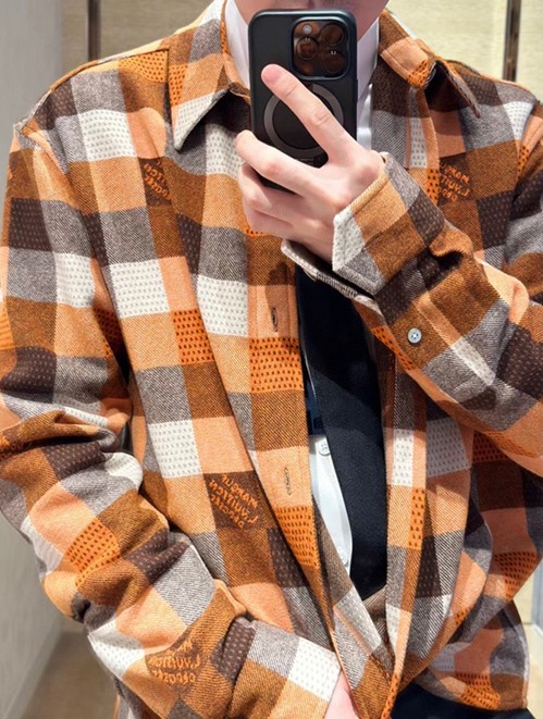 ルイ・ヴィトンスーパーコピー メンズ／レディース シャツチェック柄デザイン