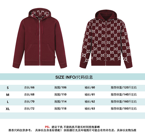 グッチ スーパーコピー両面ニットジャケットアウターブルゾンタイプ