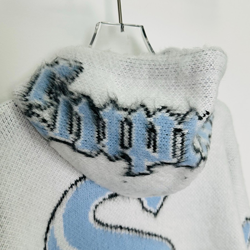 シュプリームスーパーコピー ニットフードジャケット パーカートリート