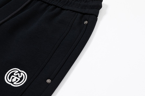 グッチ スーパーコピースウェットパンツコットン素材／ブラック