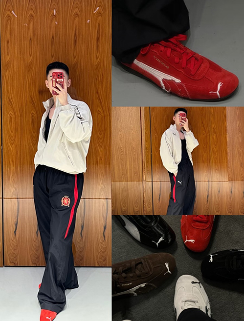 バレンシアガ &times; プーマコラボ スウェットパンツ