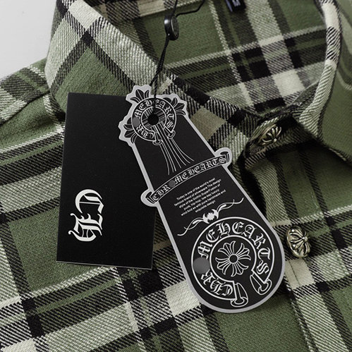 クロムハーツスーパーコピー メンズレディース シャツチェック柄デザイン