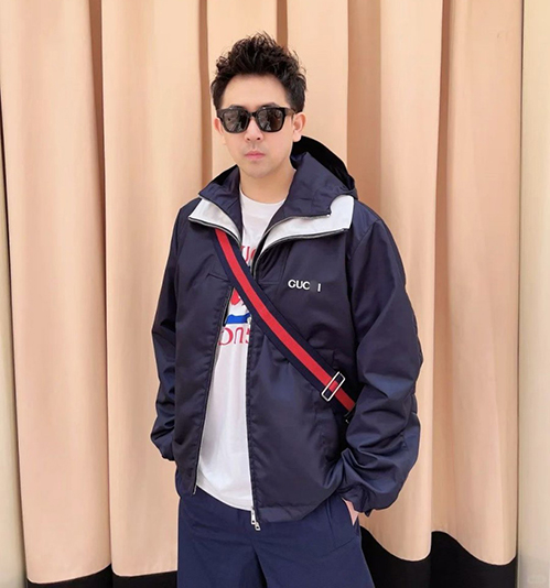 グッチ フードジャケット パーカーアウターカジュアルスタイル