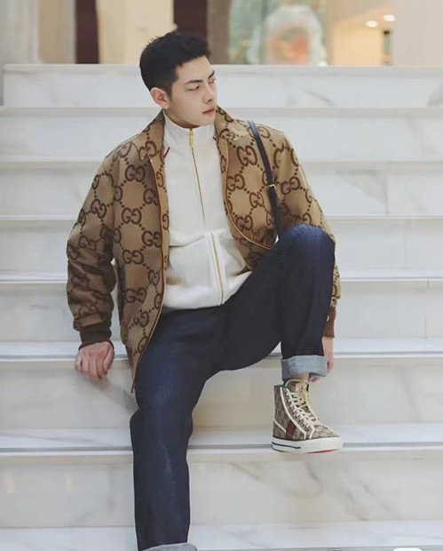 グッチ ジャンボGG キャンバス ジャケット