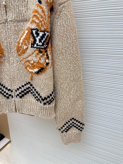 ルイ・ヴィトン ニットジャケット アウターアイコニックな感性