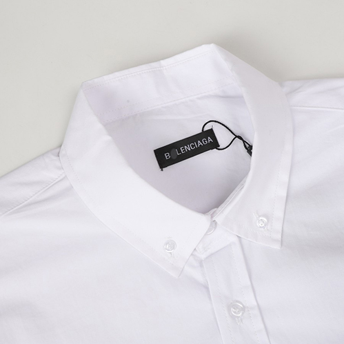バレンシアガスーパーコピー メンズ／レディース シャツ左胸ポケット ロゴ