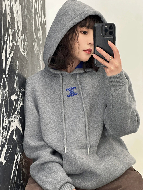 セリーヌ レディース ニットセーターレッド