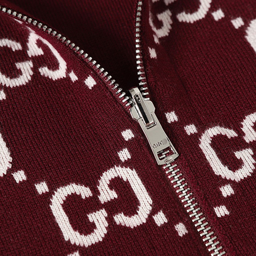 グッチ スーパーコピー両面ニットジャケットアウターブルゾンタイプ