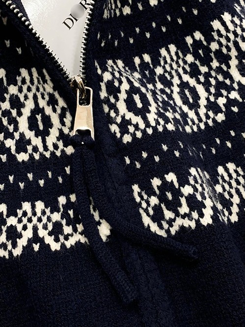 ディオール レディース ニットジャケット アウター暖かさ