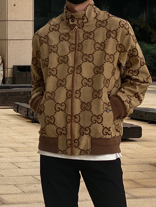 グッチ ジャンボGG キャンバス ジャケット