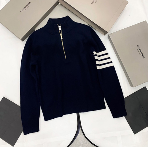 トム ブラウンスーパーコピー レディース ニットセーター三本線アームバンド