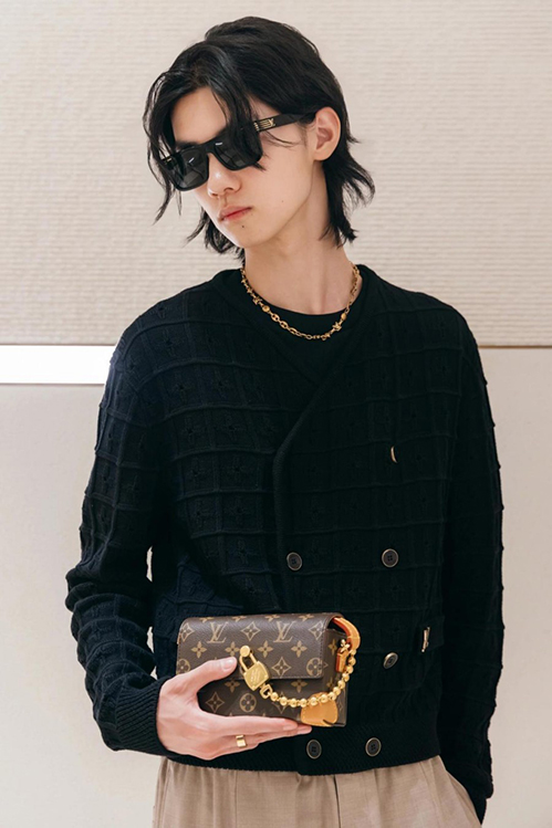 ルイ・ヴィトン ニットカーディガン高級感と端正な雰囲気