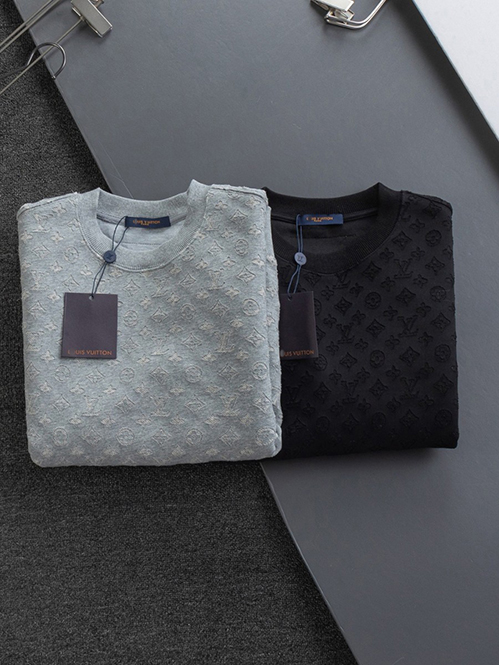 ルイ・ヴィトン モノグラム メンズ・レディース 長袖スウェットTシャツ
