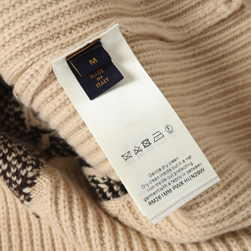 ルイ・ヴィトン グラフィック ニット セーター クルーネック